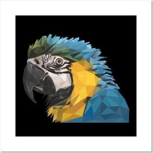 Parrot Low Poly Art Posters and Art
